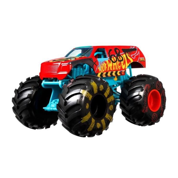 Hot Wheels - Monster Truck 1:24 (Modele aléatoire) - Petite Voiture - 3 ans et + - Hot Wheels - FYJ83 Hot Wheels - Monster Truck 1:24 (Modele aléatoire) - Petite Voiture - 3 ans et + - Hot Wheels - FYJ83
