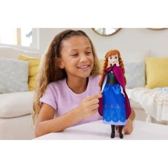 La Reine des Neiges-Anna- Mattel Poupée Disney avec habillage et acce