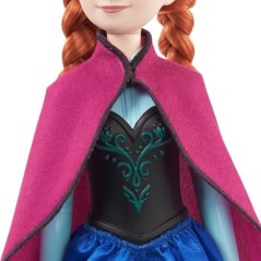 La Reine des Neiges-Anna- Mattel Poupée Disney avec habillage et acce