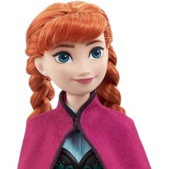 La Reine des Neiges-Anna- Mattel Poupée Disney avec habillage et acce