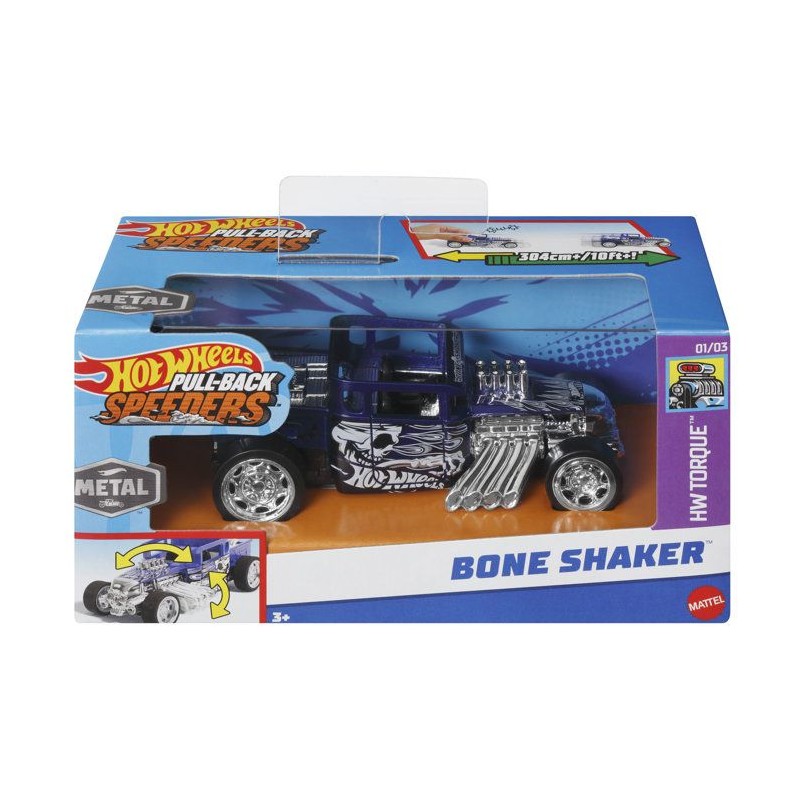 Hot Wheels-Véhicule a Rétrofriction-Coffret échelle 1/43 - Hot Wh