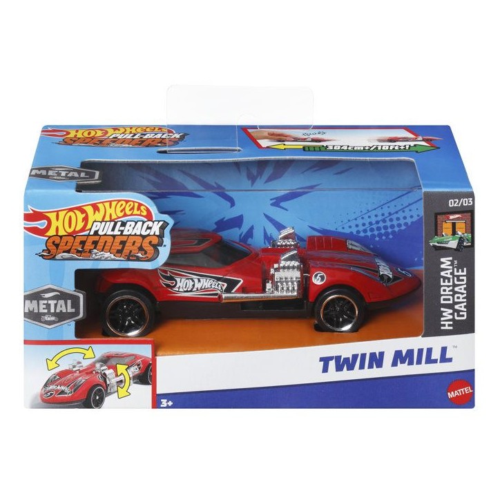 Hot Wheels-Véhicule a Rétrofriction-Coffret échelle 1/43 - Hot Wheels - HPR70 Hot Wheels-Véhicule a Rétrofriction-Coffret échelle 1/43 - Hot Wheels - HPR70