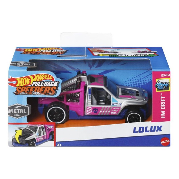 Hot Wheels-Véhicule a Rétrofriction-Coffret échelle 1/43 - Hot Wheels - HPR70 Hot Wheels-Véhicule a Rétrofriction-Coffret échelle 1/43 - Hot Wheels - HPR70