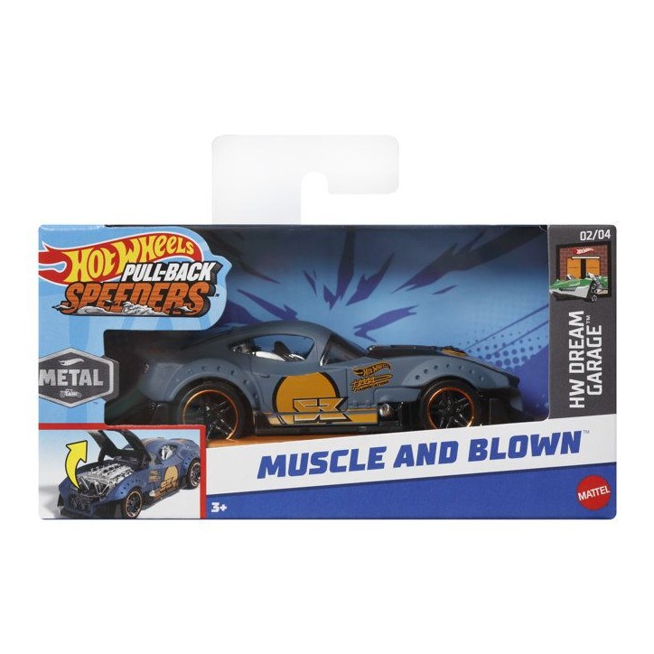 Hot Wheels-Véhicule a Rétrofriction-Coffret échelle 1/43 - Hot Wheels - HPR70 Hot Wheels-Véhicule a Rétrofriction-Coffret échelle 1/43 - Hot Wheels - HPR70