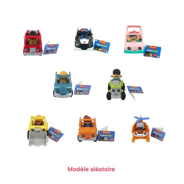 Fisher-Price - Véhicules Little People avec figurine - Modele aléatoire - HPX84 - Des 12 mois Fisher-Price - Véhicules Little People avec figurine - Modele aléatoire - HPX84 - Des 12 mois