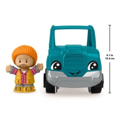 Fisher-Price - Véhicules Little People avec figurine - Modele aléato