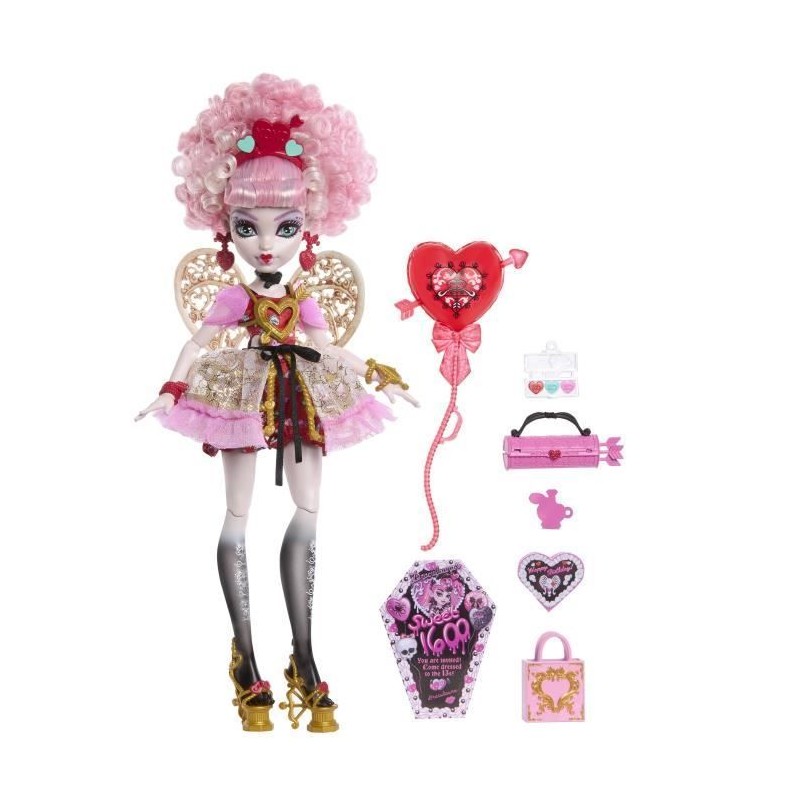 Monster High - Poupée Cupid Asteria Monstrueux Anniversaire - Poupée