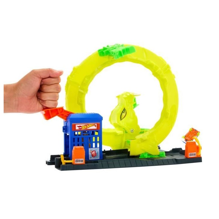 Hot Wheels - Coffret Looping Serpent avec voiture en métal moulé - Hot Wheels - JBM63 Hot Wheels - Coffret Looping Serpent avec voiture en métal moulé - Hot Wheels - JBM63