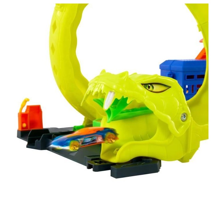 Hot Wheels - Coffret Looping Serpent avec voiture en métal moulé - Hot Wheels - JBM63 Hot Wheels - Coffret Looping Serpent avec voiture en métal moulé - Hot Wheels - JBM63