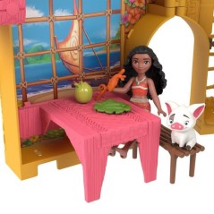 Disney Vaiana Histoires a empiler Coffret de maison de poupée avec un
