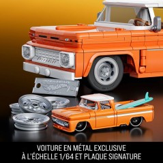 Hot Wheels - Coffret de Construction Custom Chevy Pickup 1962 Mattel