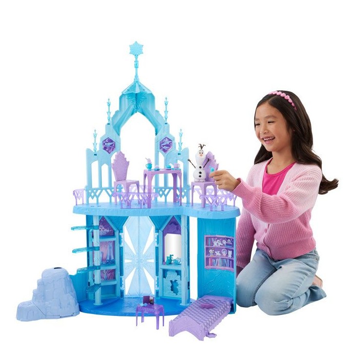 Disney La Reine des Neiges - Palais de glace d'Elsa - Olaf - 21 accessoires - Disney Frozen - JGG41 Disney La Reine des Neiges - Palais de glace d'Elsa - Olaf - 21 accessoires - Disney Frozen - JGG41