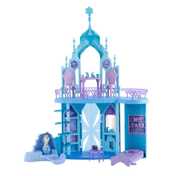 Disney La Reine des Neiges - Palais de glace d'Elsa - Olaf - 21 accessoires - Disney Frozen - JGG41 Disney La Reine des Neiges - Palais de glace d'Elsa - Olaf - 21 accessoires - Disney Frozen - JGG41