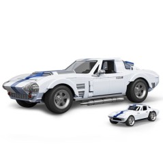 Hot Wheels - Coffret de Construction Corvette Grand Sport - Avec 918 