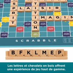 Scrabble classique - 2 en 1 - Mattel Games - JGR63