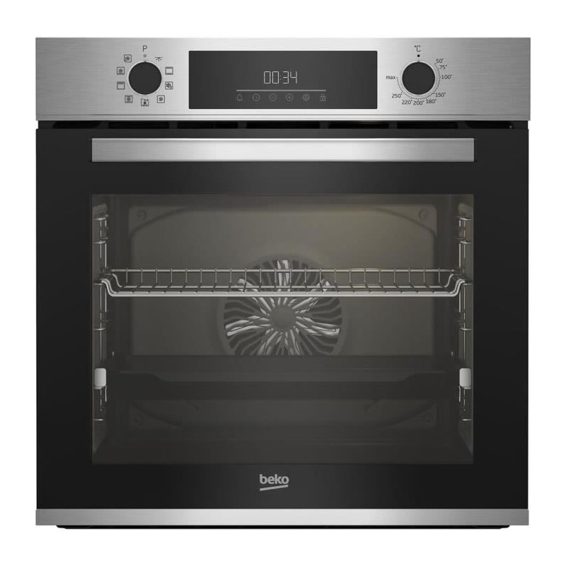 Four encastrable - BEKO - BBIM12300XCE - Chaleur pulsée 3D - 72 L - I Four encastrable - BEKO - BBIM12300XCE - Chaleur pulsée 3D - 72 L - I