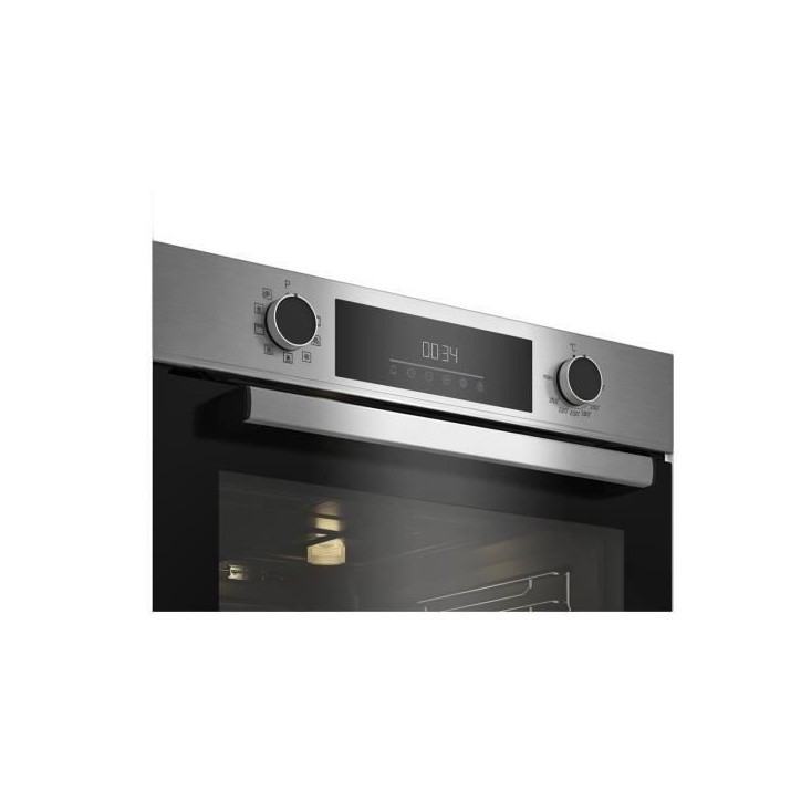 Four encastrable - BEKO - BBIM12300XCE - Chaleur pulsée 3D - 72 L - Inox Four encastrable - BEKO - BBIM12300XCE - Chaleur pulsée 3D - 72 L - Inox