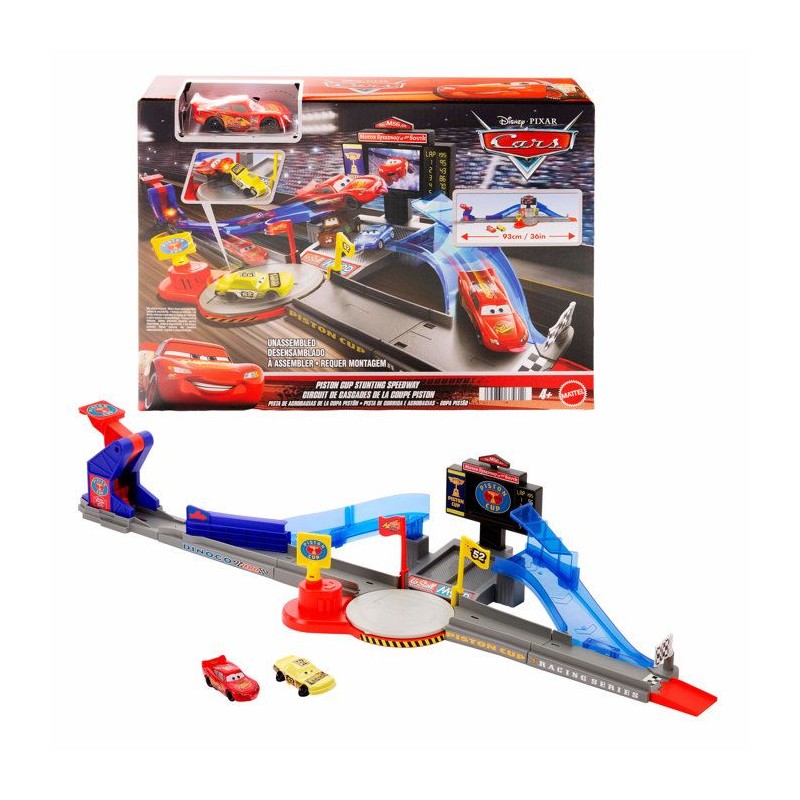 Cars - Piste crash et cascades - Mattel - JHL42