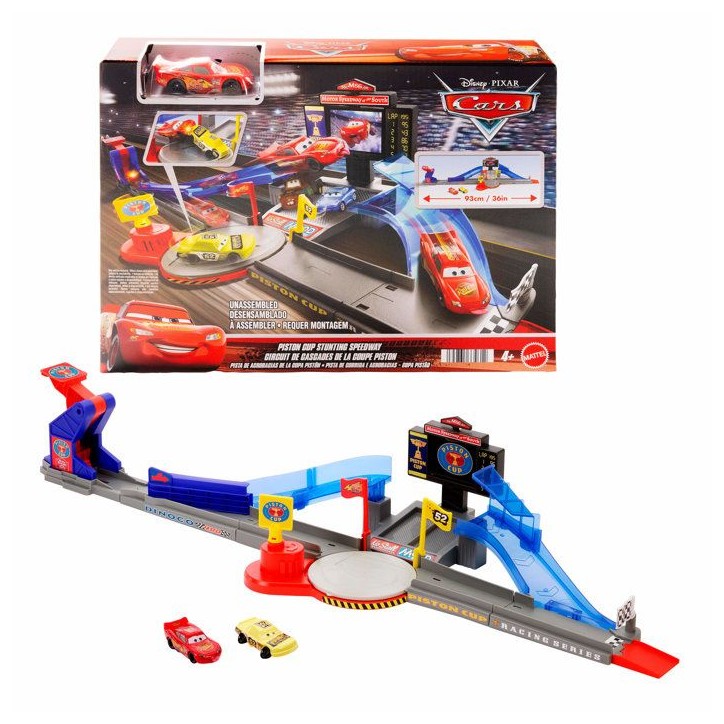 Cars - Piste crash et cascades - Mattel - JHL42