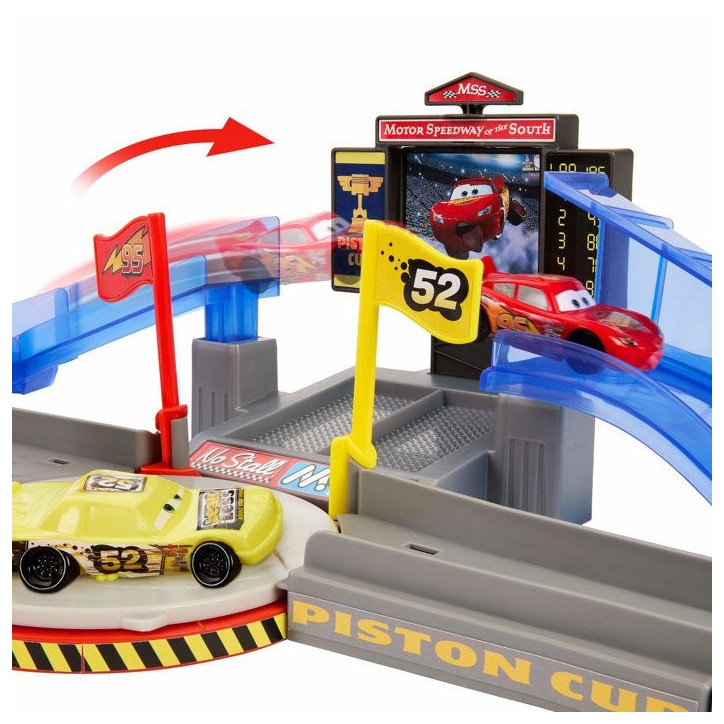 Cars - Piste crash et cascades - Mattel - JHL42