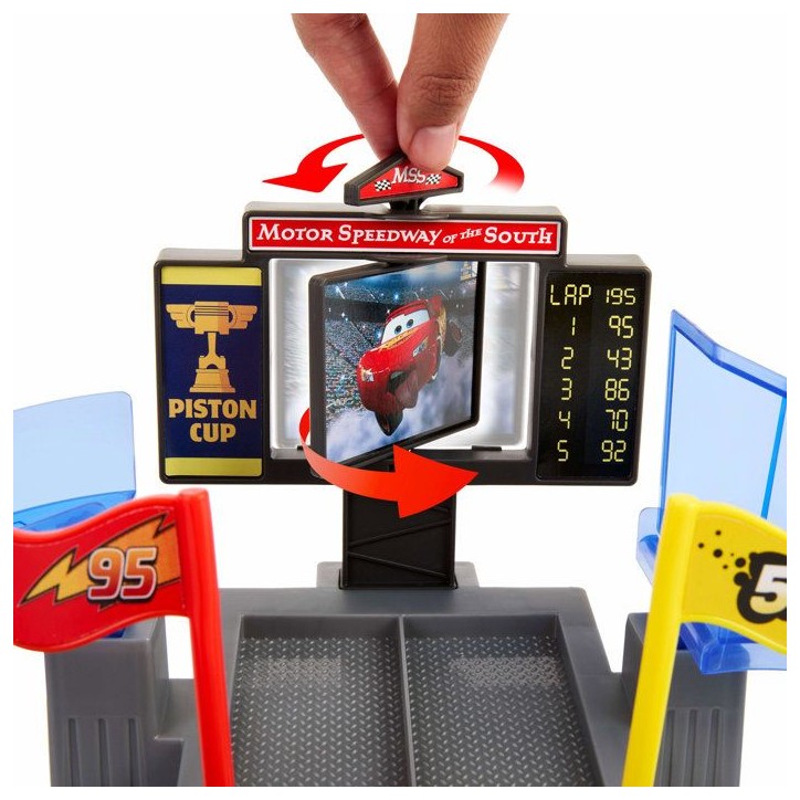 Cars - Piste crash et cascades - Mattel - JHL42