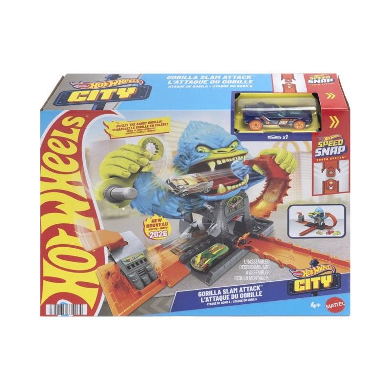 HW CITY ATTAQUE DU GORILLE