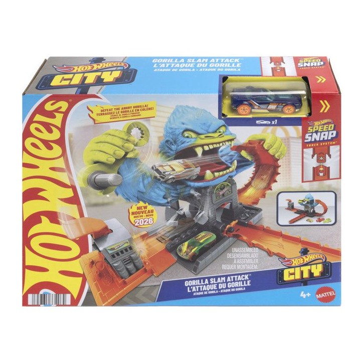 HW CITY ATTAQUE DU GORILLE