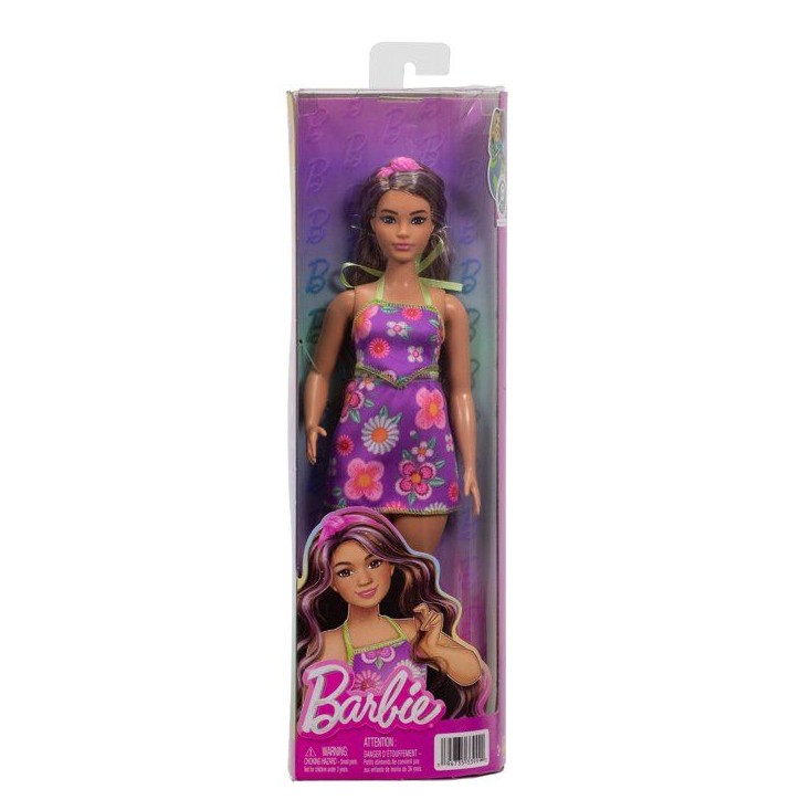 Fashionista - Fete fashionista a fleurie - Barbie - JJN57 Fashionista - Fete fashionista a fleurie - Barbie - JJN57