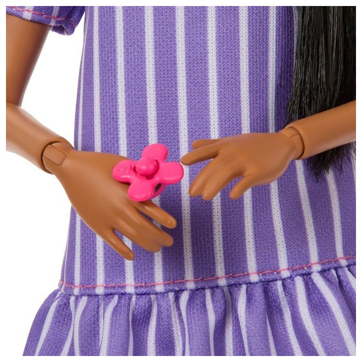 FASHIONISTA ROBE VIOLET BLANC