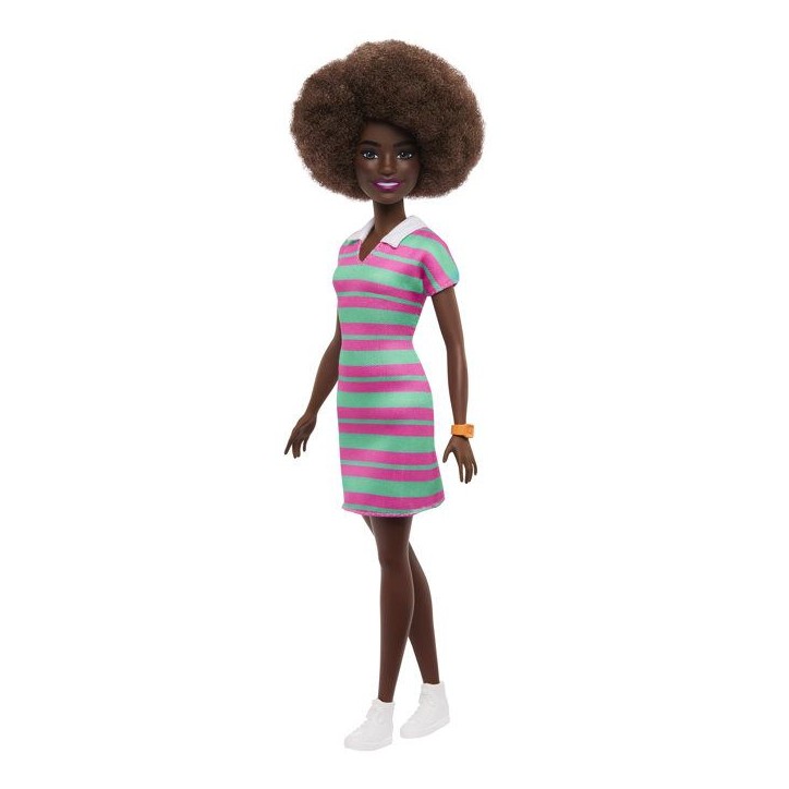Fashionista - Fete polo a lignes - Barbie - JJN60 Fashionista - Fete polo a lignes - Barbie - JJN60
