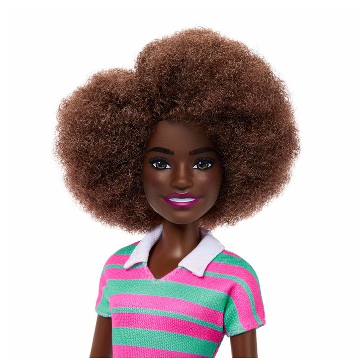 Fashionista - Fete polo a lignes - Barbie - JJN60 Fashionista - Fete polo a lignes - Barbie - JJN60
