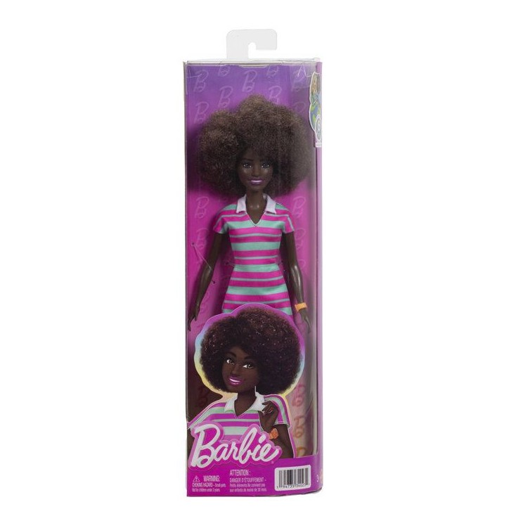 Fashionista - Fete polo a lignes - Barbie - JJN60 Fashionista - Fete polo a lignes - Barbie - JJN60