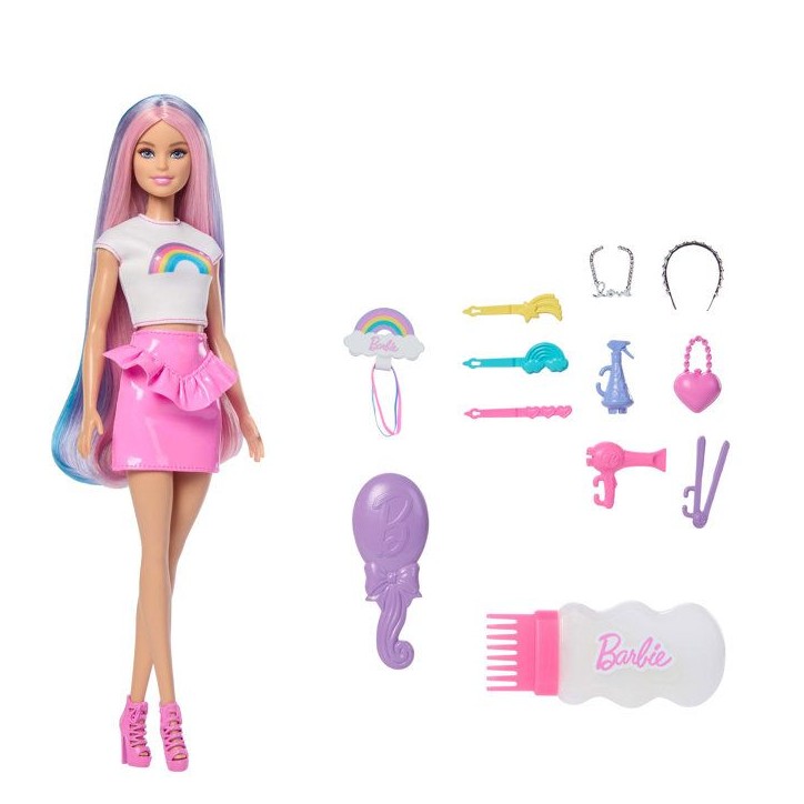 BARBIE CHEVELURE PAILLETTEE