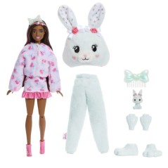 Cutie Reveal - Lapin bleu - Barbie - JJP65