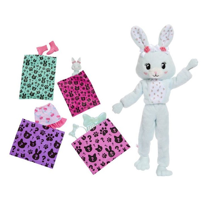 Cutie Reveal - Lapin bleu - Barbie - JJP65 Cutie Reveal - Lapin bleu - Barbie - JJP65