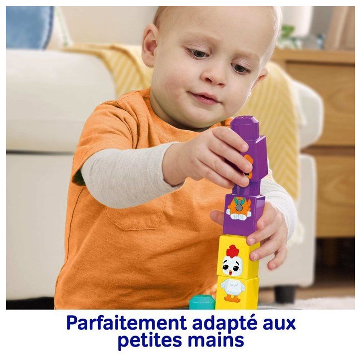 Le tracteur des animaux - des 1 an et demi - Mega Blocks - JKG33