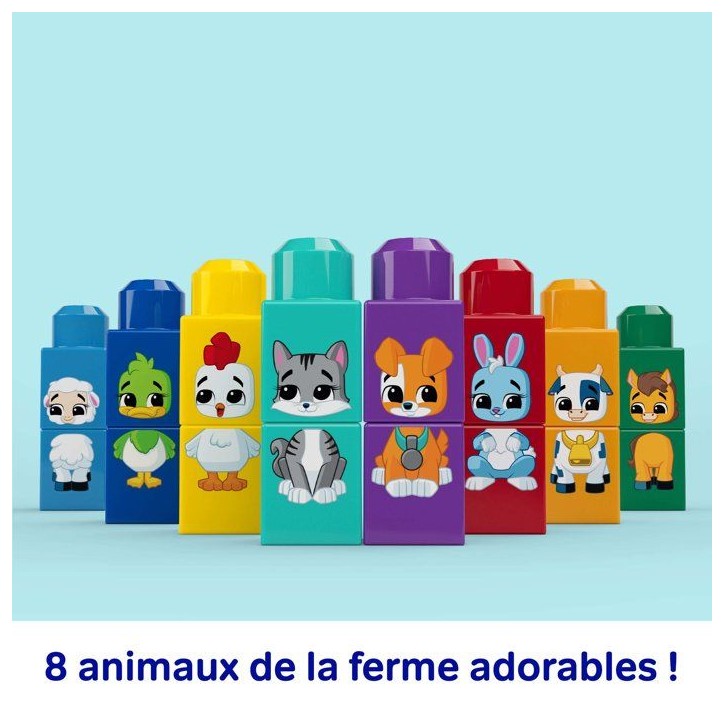 Le tracteur des animaux - des 1 an et demi - Mega Blocks - JKG33