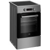 Cuisiniere induction - BEKO - FSM58301XCDT - 3 foyers - 9200 W - 60 cm