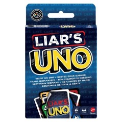 UNO Liar's - Jeu de cartes pour adultes, enfants, familles - Jeu d'ast