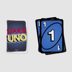 UNO Liar's - Jeu de cartes pour adultes, enfants, familles - Jeu d'ast