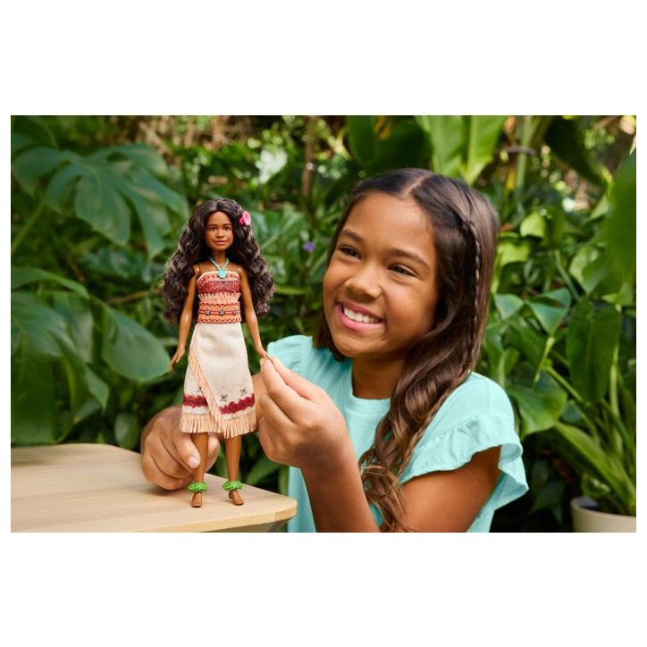 Poupée Vaiana Avec Tenue Amovible - Disney - JLV15 - Des 3 ans