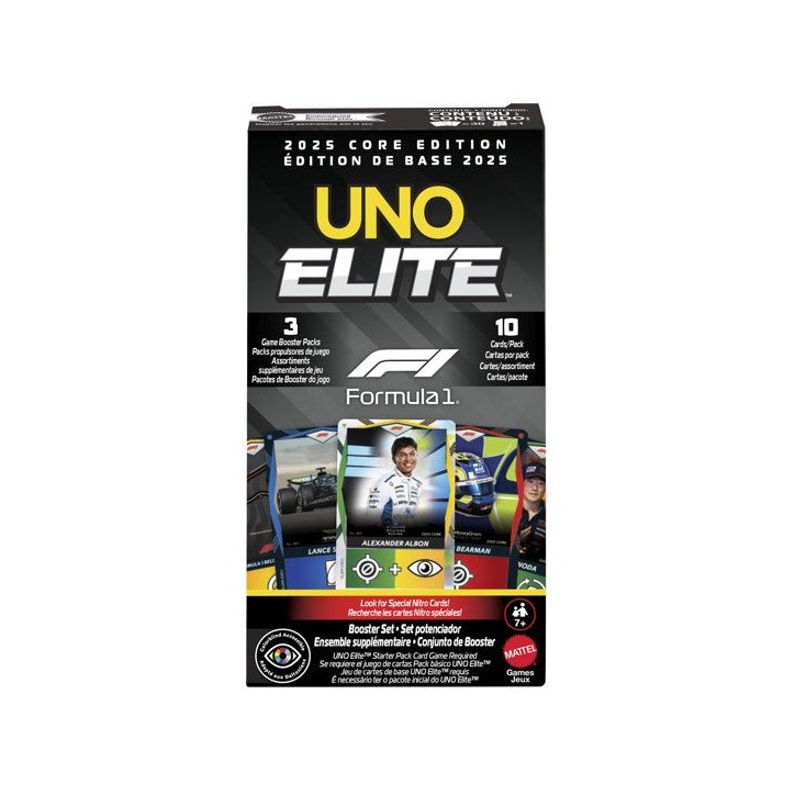UNO ELITE F1 SET DE BOOSTERS UNO ELITE F1 SET DE BOOSTERS