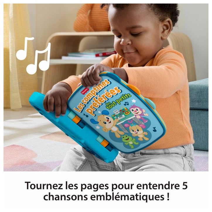 Les comptines préférées des petits - Jouet musical - Fisher-Price - JMC51 Les comptines préférées des petits - Jouet musical - Fisher-Price - JMC51