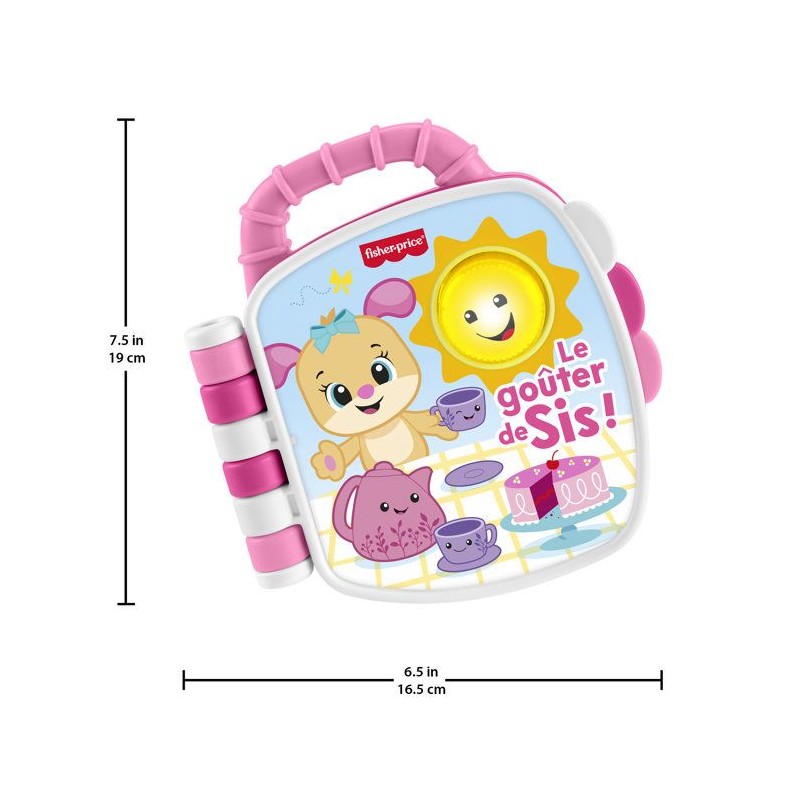 Livre d'éveil - Le goûter de Sis - Fisher-Price - JMC52