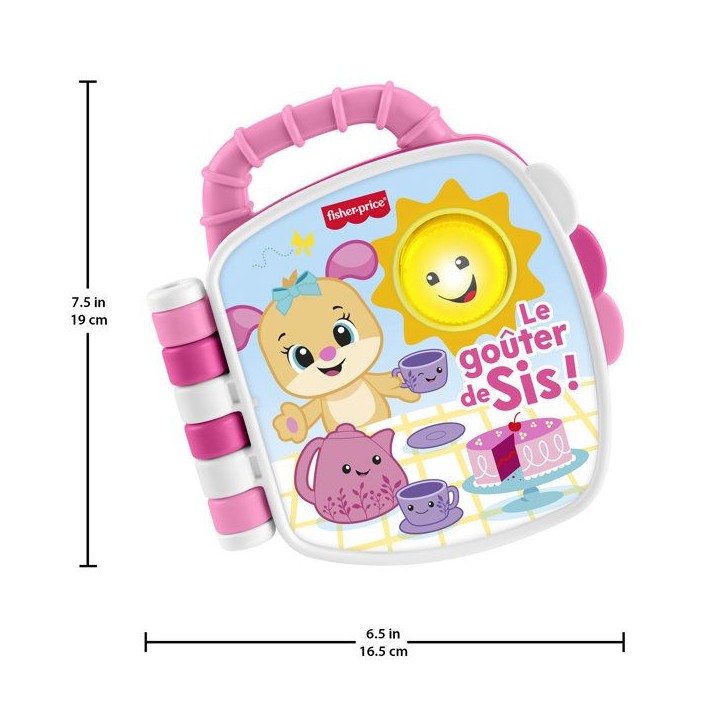 Livre d'éveil - Le goûter de Sis - Fisher-Price - JMC52 Livre d'éveil - Le goûter de Sis - Fisher-Price - JMC52