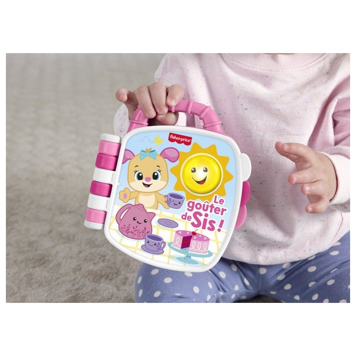 Livre d'éveil - Le goûter de Sis - Fisher-Price - JMC52 Livre d'éveil - Le goûter de Sis - Fisher-Price - JMC52