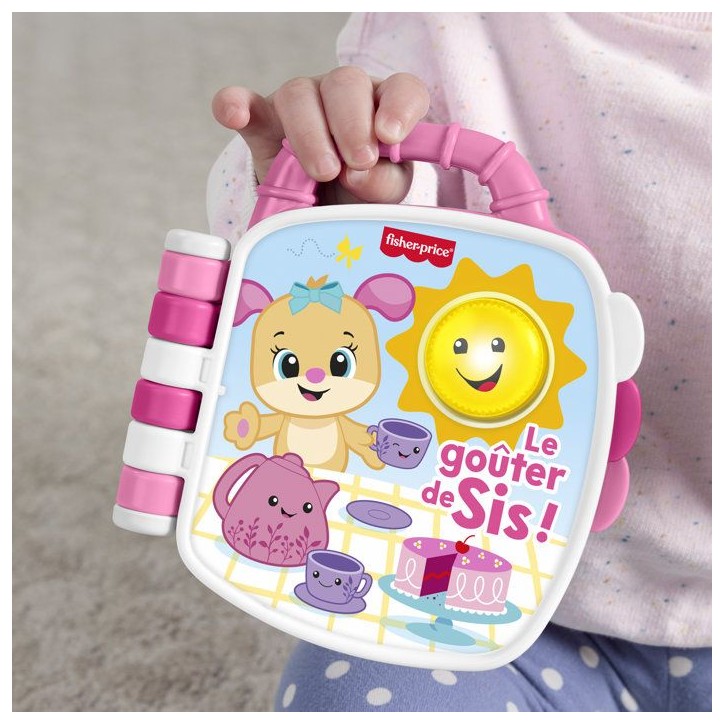 Livre d'éveil - Le goûter de Sis - Fisher-Price - JMC52 Livre d'éveil - Le goûter de Sis - Fisher-Price - JMC52