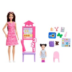 Barbie coffret maîtresse d'école - Barbie - JMK16