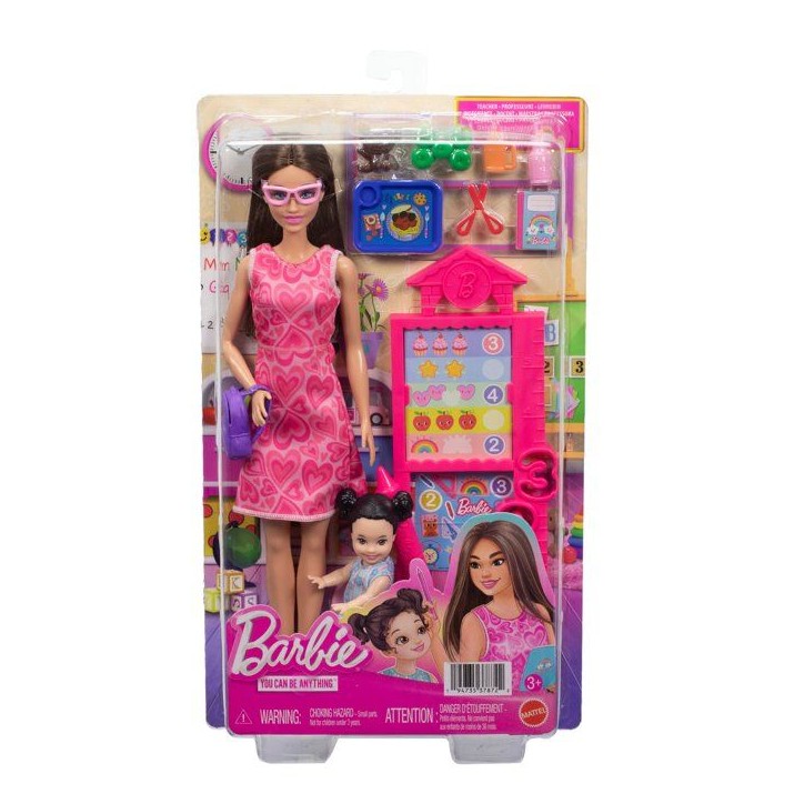 Barbie coffret maîtresse d'école - Barbie - JMK16 Barbie coffret maîtresse d'école - Barbie - JMK16