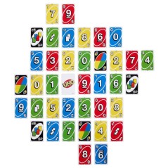 UNO BRAILLE - Jeu de cartes - Pour Joueurs Aveugles Ou Malvoyants - Ma